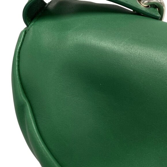BOTTEGA VENETA The Chain Pouch - Green Leather Shoulder Bag 721-071125 - Picture 8 of 14